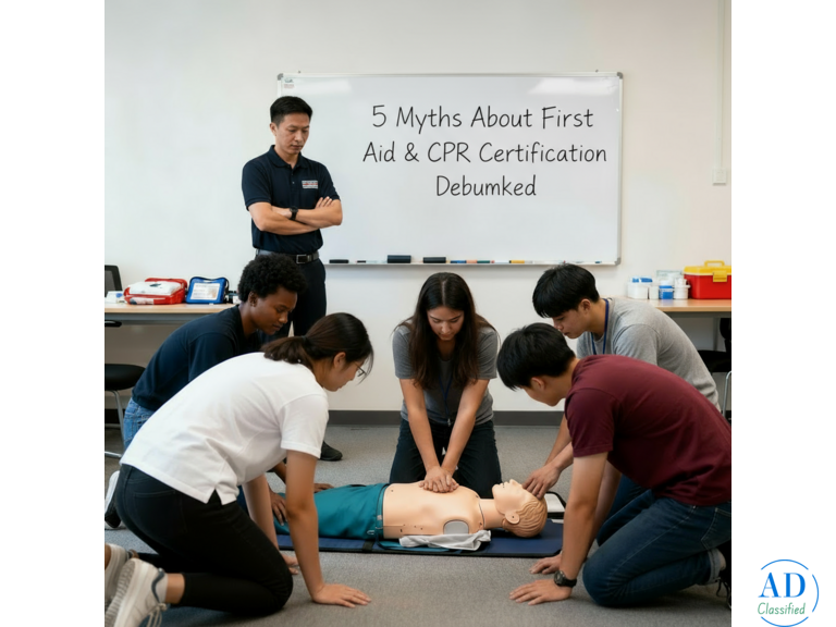 5 Myths About First Aid & CPR Certification Debunked