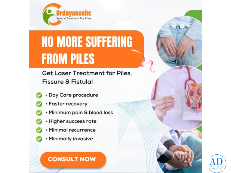 Painless Piles Surgery in Kharghar