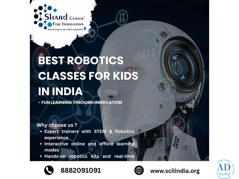 Best Robotics Classes for Kids in India - Fun Learning Through Innovation