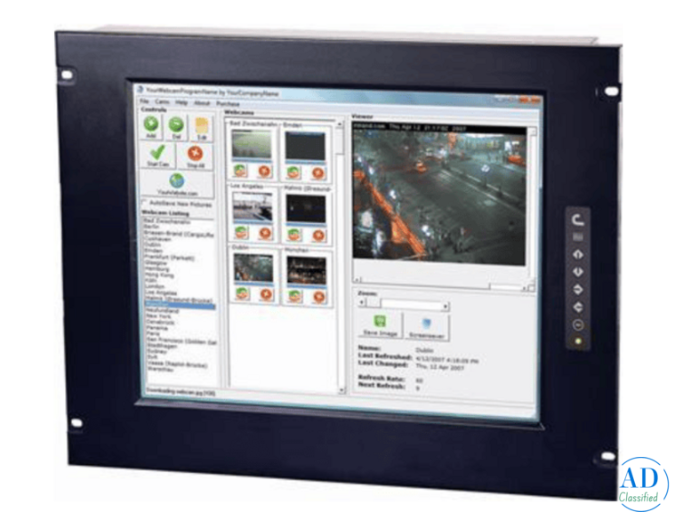 Secure and Efficient: Next-Generation Rack Mount Monitor Controller for IT Infrastructure