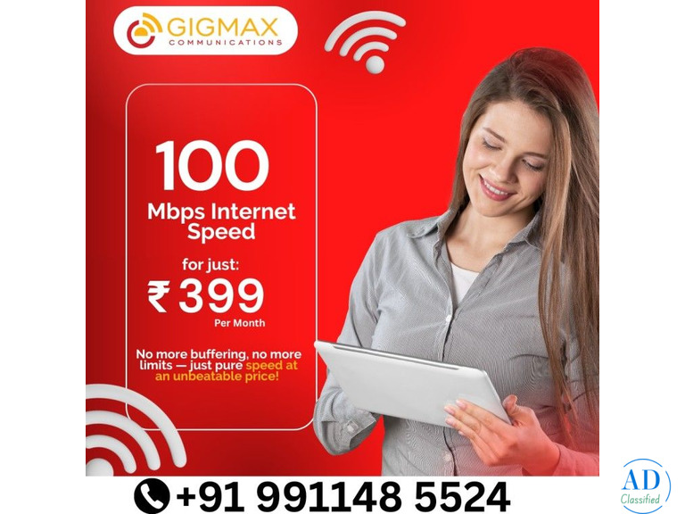 Reliable WiFi Provider in Faridabad – Gigmax