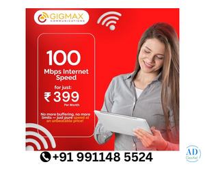Reliable WiFi Provider in Faridabad – Gigmax