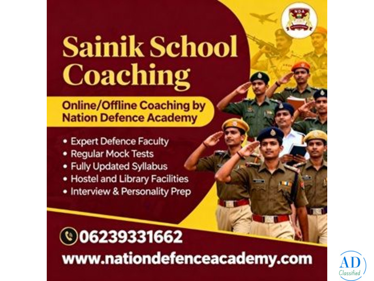 Sainik School Coaching
