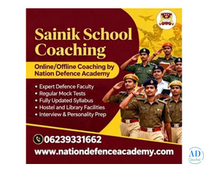 Sainik School Coaching Sainik School Coaching