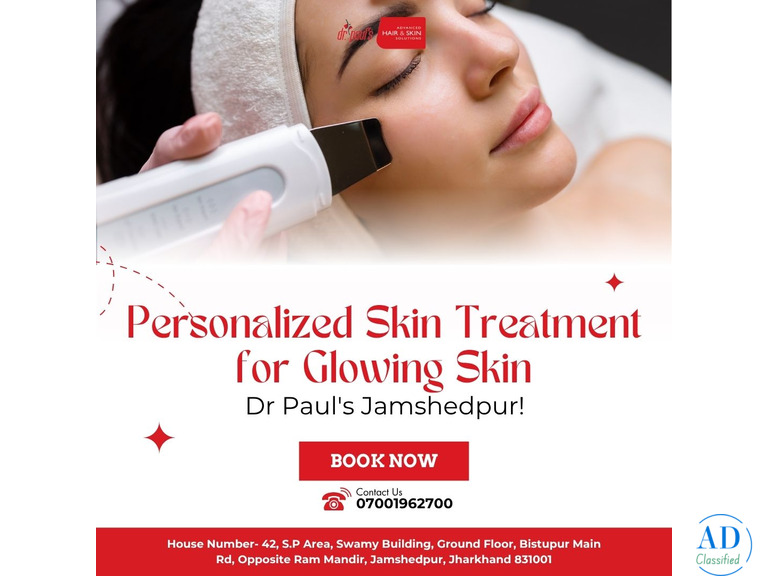 Personalized Skin Treatment for Glowing Skin in Jamshedpur