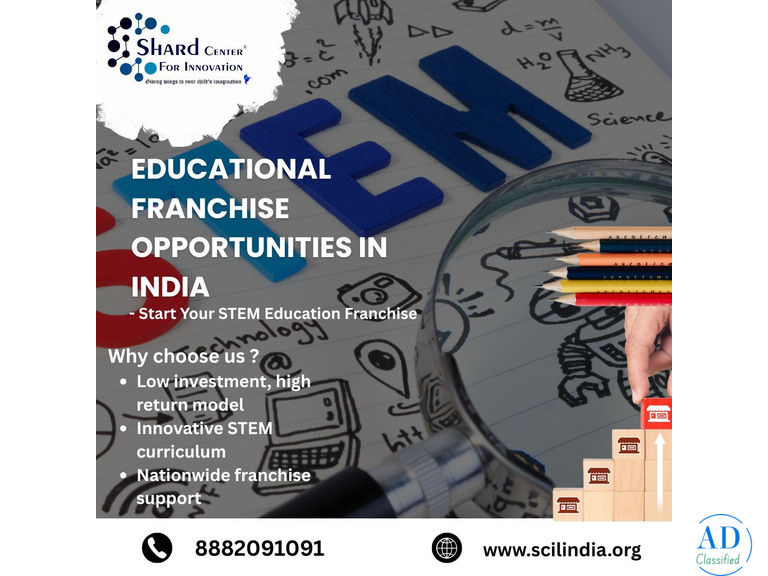 Educational Franchise Opportunities in India - Start Your STEM Education Franchise
