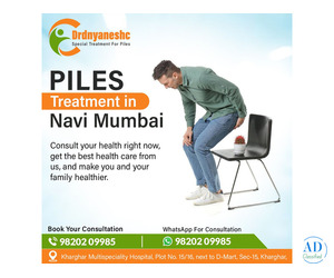 Best Piles, Fissure & Fistula Specialist in Kharghar
