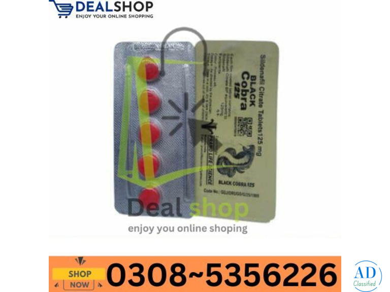 Buy Original Black Cobra Tablets in Pakistan 03085356226 “Opentelemart |  Sildenafil Citrate