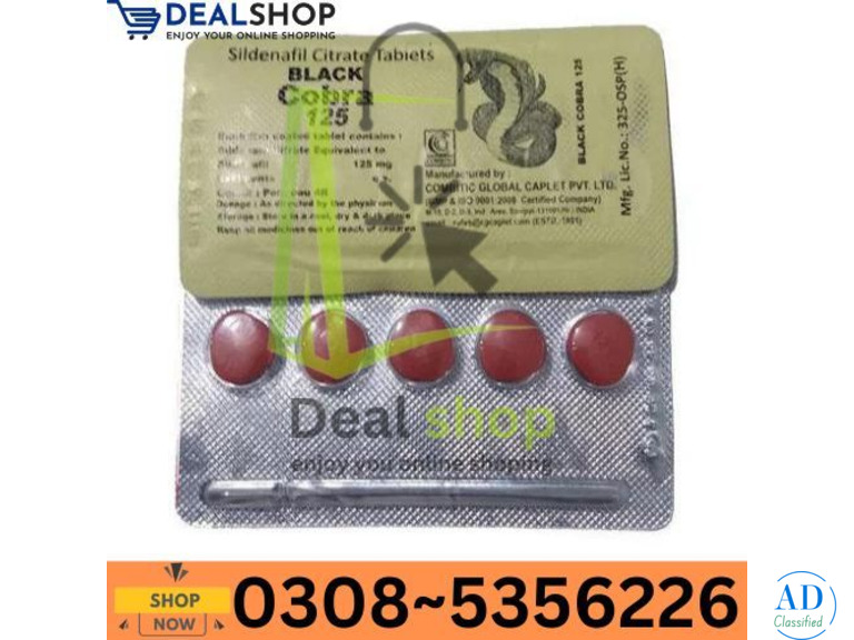 Buy Original Black Cobra Tablets in Pakistan 03085356226 “Opentelemart |  Sildenafil Citrate