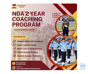 NDA 2 Year Coaching Program in  Delhi
