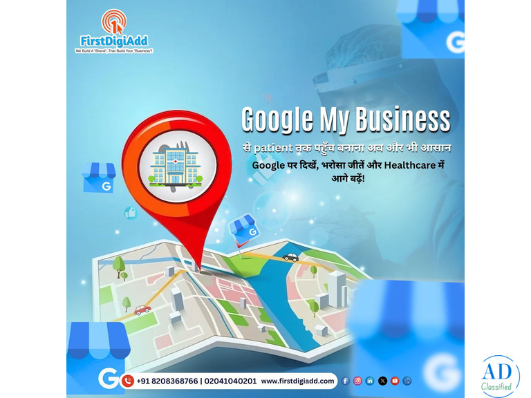 Google My Business Solutions for Healthcare Growth | First DigiAdd