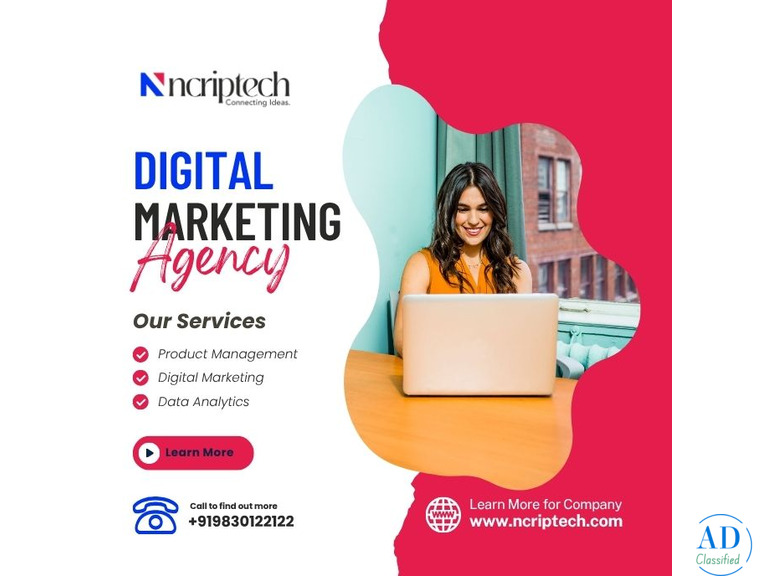 Best Digital Marketing Agency in Kolkata – Ncriptech