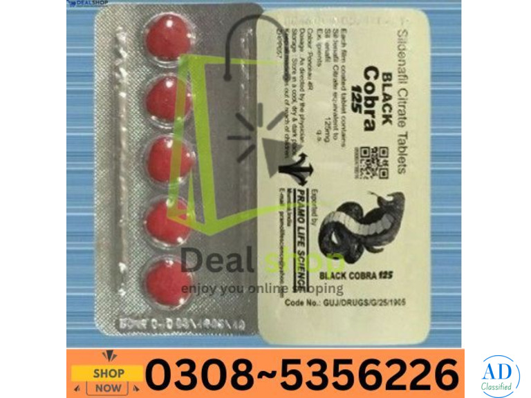 Buy Original Black Cobra Tablets in Pakistan 03085356226 “Opentelemart |  Sildenafil Citrate