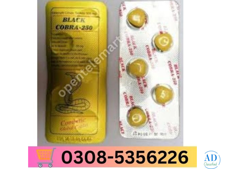 Buy Original Black Cobra Tablets in Pakistan 03085356226 “Opentelemart |  Sildenafil Citrate