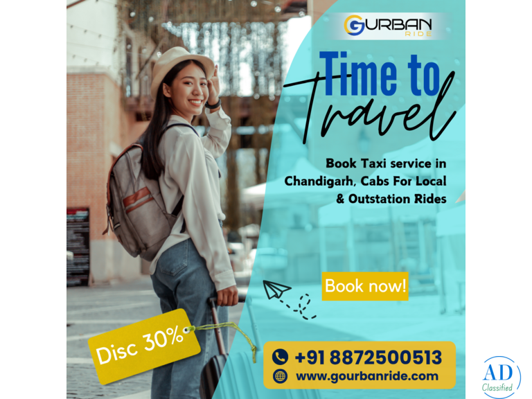 Online Cab Booking in Chandigarh for Airport, City & More – Go Urban Ride