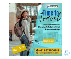 Online Cab Booking in Chandigarh for Airport, City & More – Go Urban Ride