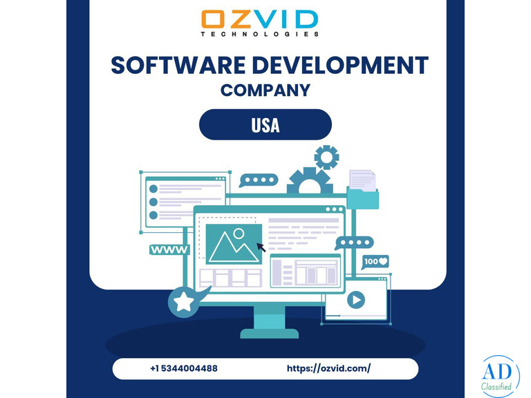 Leading Software Development Company in USA Delivering Scalable Solutions – OZVID Technologies