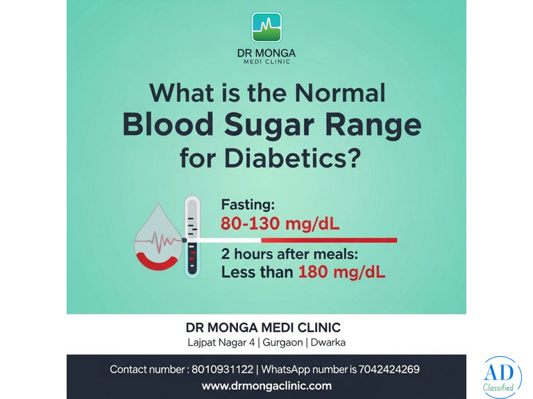 What is the Normal Blood Sugar Range for Diabetics