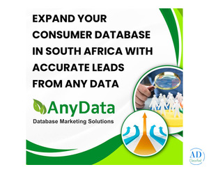 Consumer Leads South Africa - Any Data Consumer Leads South Africa - Any Data
