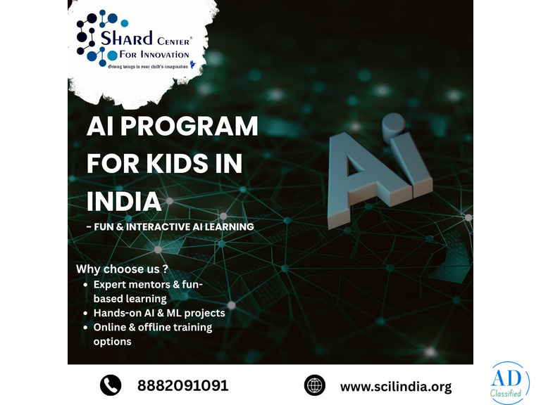 AI Program for Kids in India - Fun & Interactive AI Learning