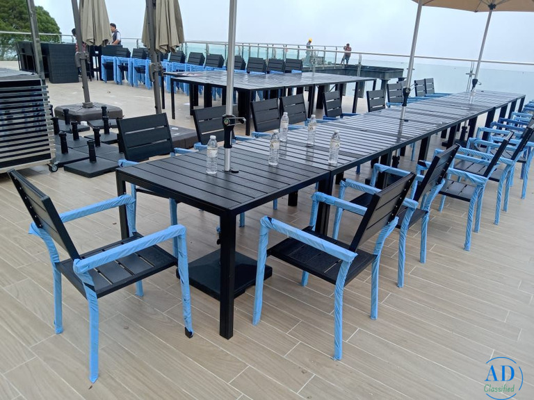 Artificial wood Dining Set, JHA-022