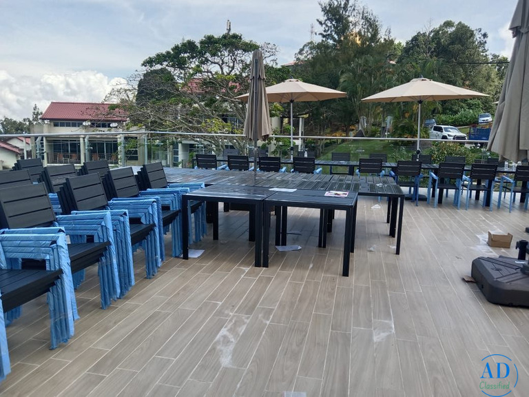 Artificial wood Dining Set, JHA-022