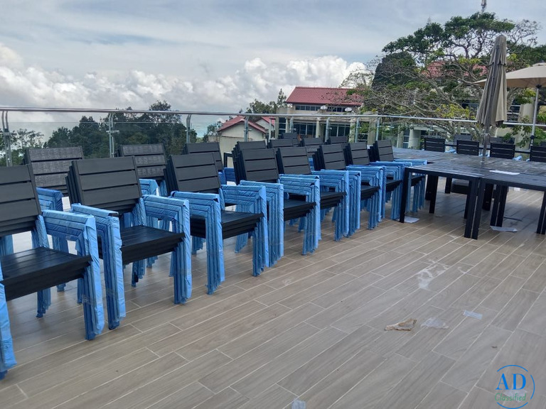 Artificial wood Dining Set, JHA-022