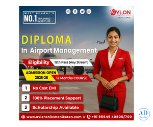 Diploma in Airport Management | 12-Month Course | Admission Open 2025–26 | Avlon Institute