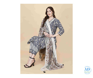 3 Piece Navy Blue Suit – Pretty Lady