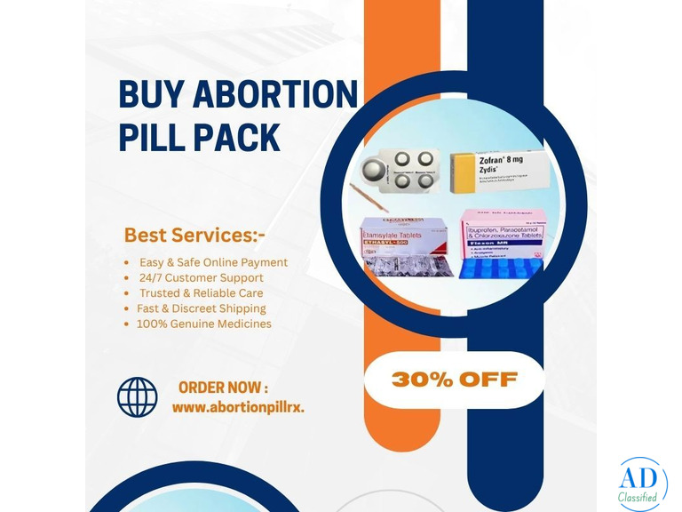 For Safe Medical Abortion in USA Buy Abortion Pill Pack Online