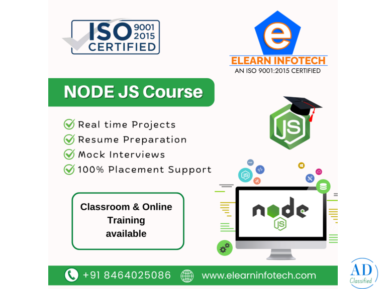 Best Node JS Course in Hyderabad - Build Powerful Web Applications
