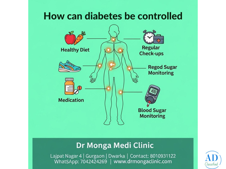 How Can Diabetes Be Controlled? Tips from Dr. Monga