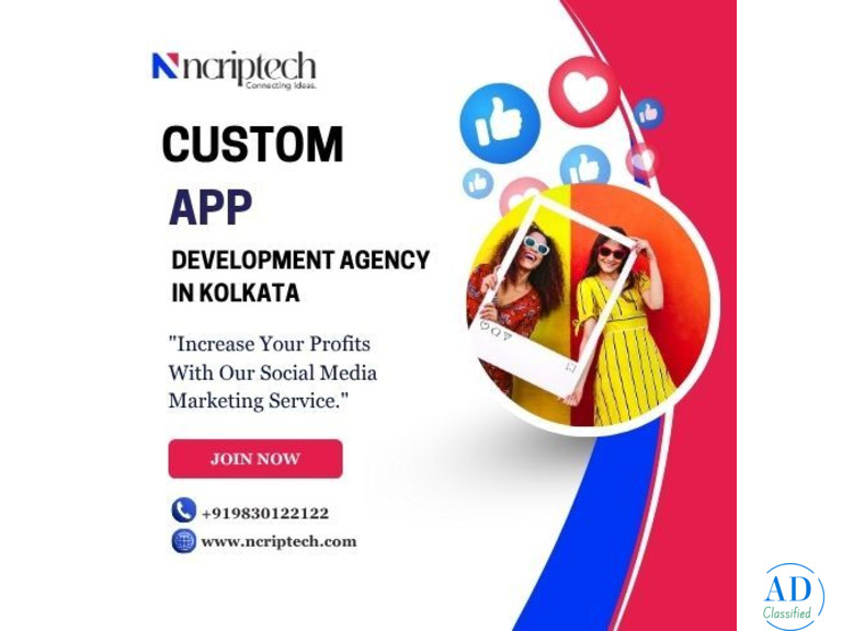 custom app development agency in Kolkata