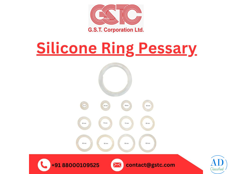 Medical Silicone Ring Pessary  Easy & Safe to Use