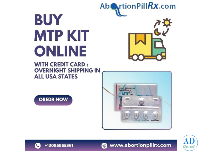Buy MTP Kit Online With Credit Card: Overnight Shipping in All USA States
