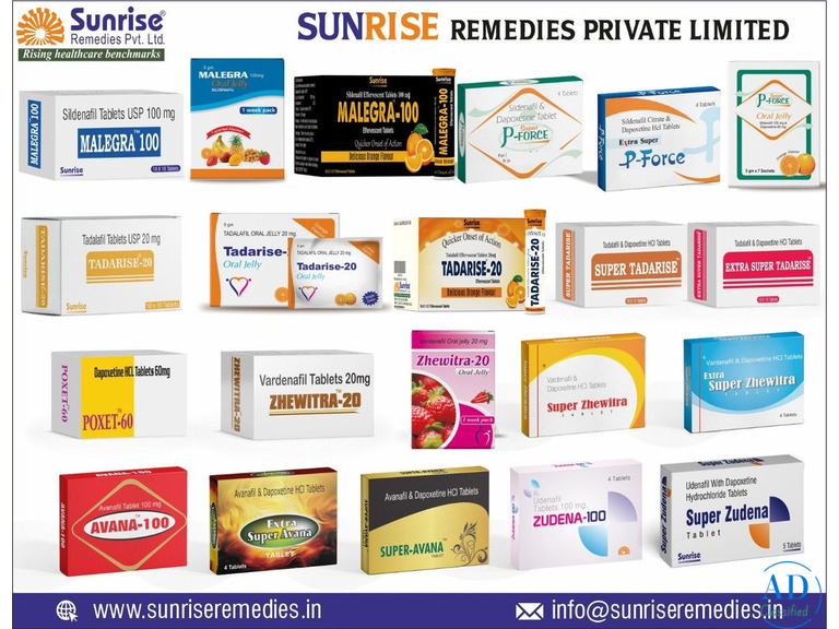 Erectile Dysfunction and Premature Ejaculation Products In India At Sunrise Remedies