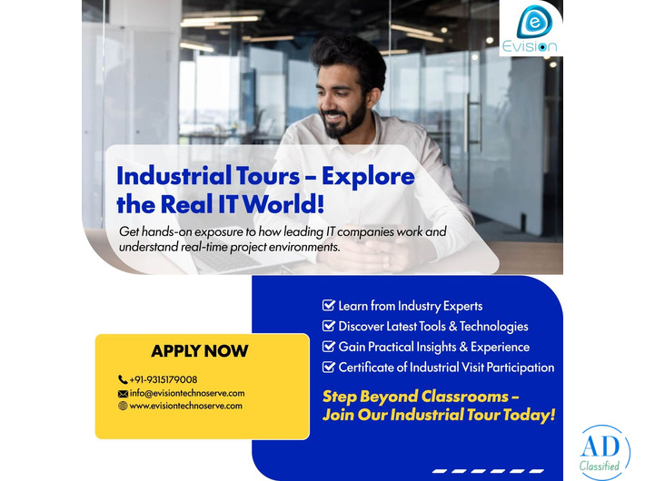 Industrial Tours – Experience How the IT World Works - Evision Technoserve