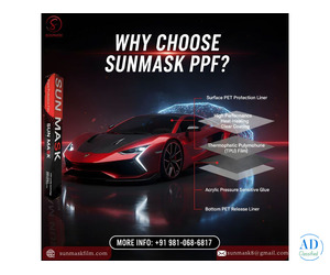 Get The Best PPF For Car to Maintain Car Shine With SUNMASK PPF