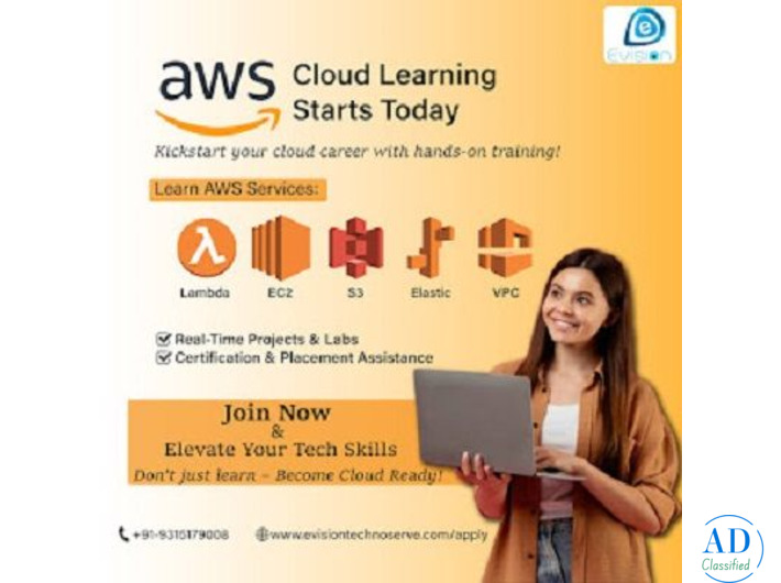 Learn AWS Lead the Cloud - Become Cloud Expert - Evision Technoserve