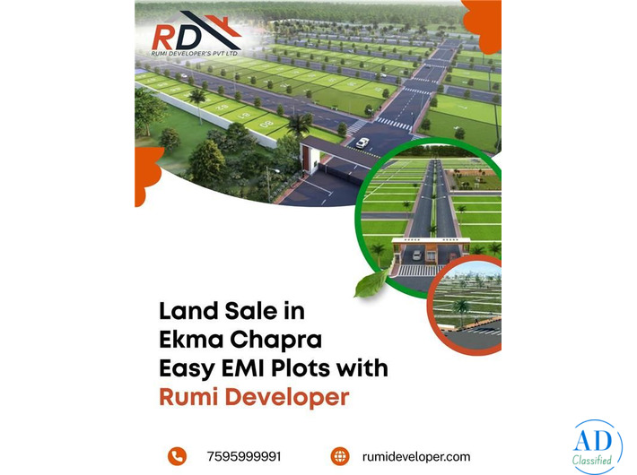 Land Sale in Ekma-Chapra | Easy EMI Plots with Rumi Developer
