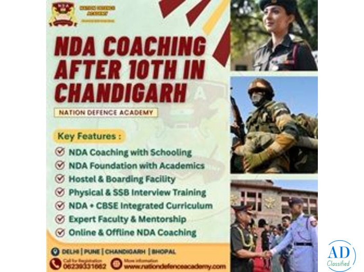 How to join NDA after 10th for Girls in Chandigarh