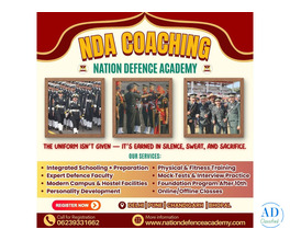 NDA 1 Year Foundation Program in Delhi