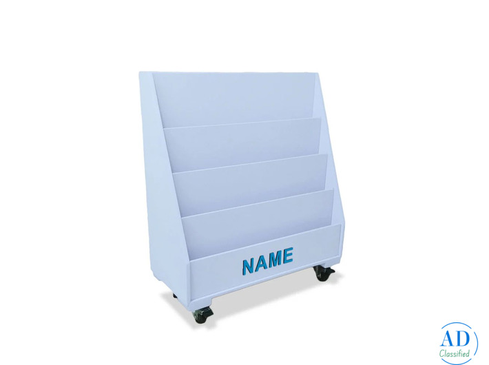 Bookshelf with Wheels