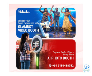 Glambot Video Booth – Slow Motion Glam Booth: Redefining Event Highlights