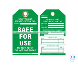 Buy Scaffolding Tags & Holders - Ensure Safe Access and Inspection