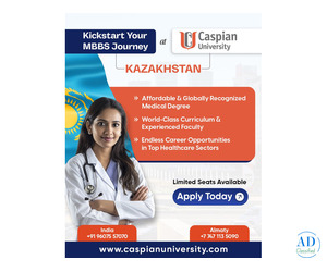 MBBS in Kazakhstan 2026 | Caspian University - Top Medical Admission