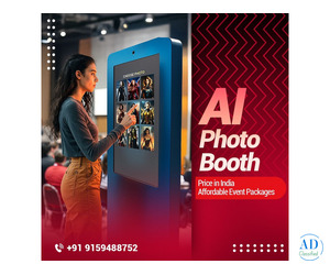 AI Photo Booth Rental Price in India | Affordable Event Packages