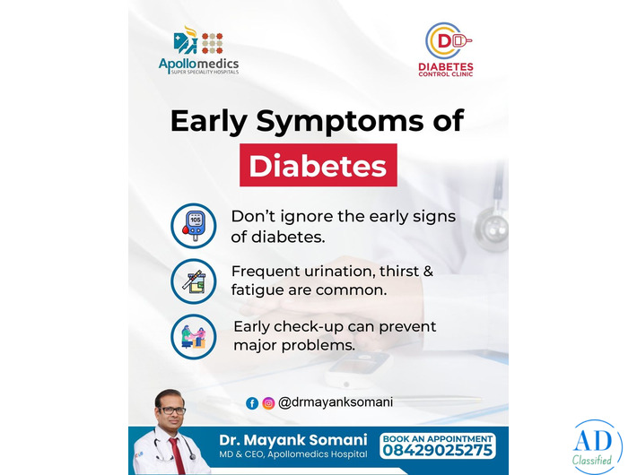 Consult Dr. Mayank Somani – Trusted General Physician & Endocrinologist in Lucknow