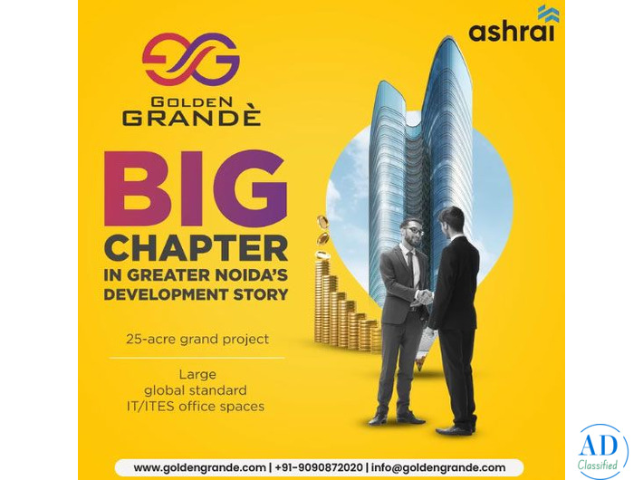 IT/ITES OFFICE SPACE GREATER NOIDA WEST | GOLDEN GRANDE