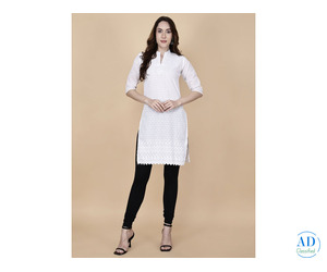 Stylish Chicken Kurti with Collar Neck – Pretty Lady (India)